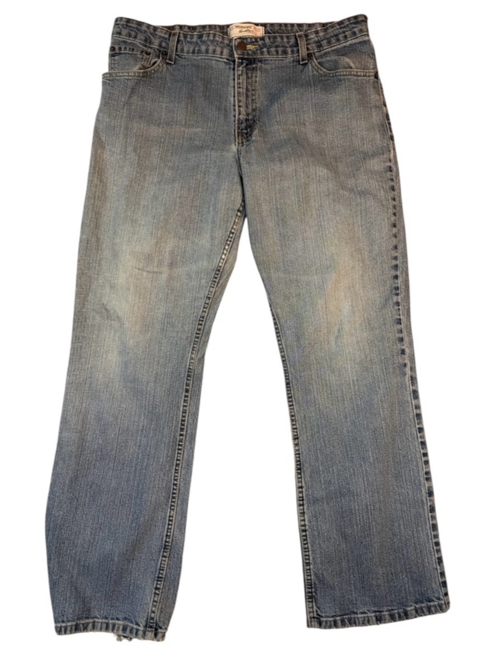 Levi's Men's Washed Blue Relaxed Straight Jeans
